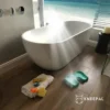 kneepal in the bathroom