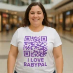 Lucinda woman in Babypal T